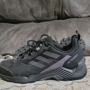 Adidas Black Athletic Shoes with Trail Grip
